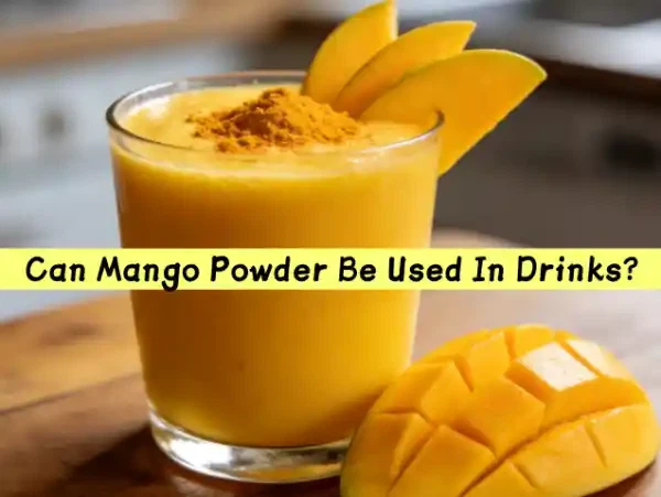 Kas mangopulbrit saab jookides kasutada?